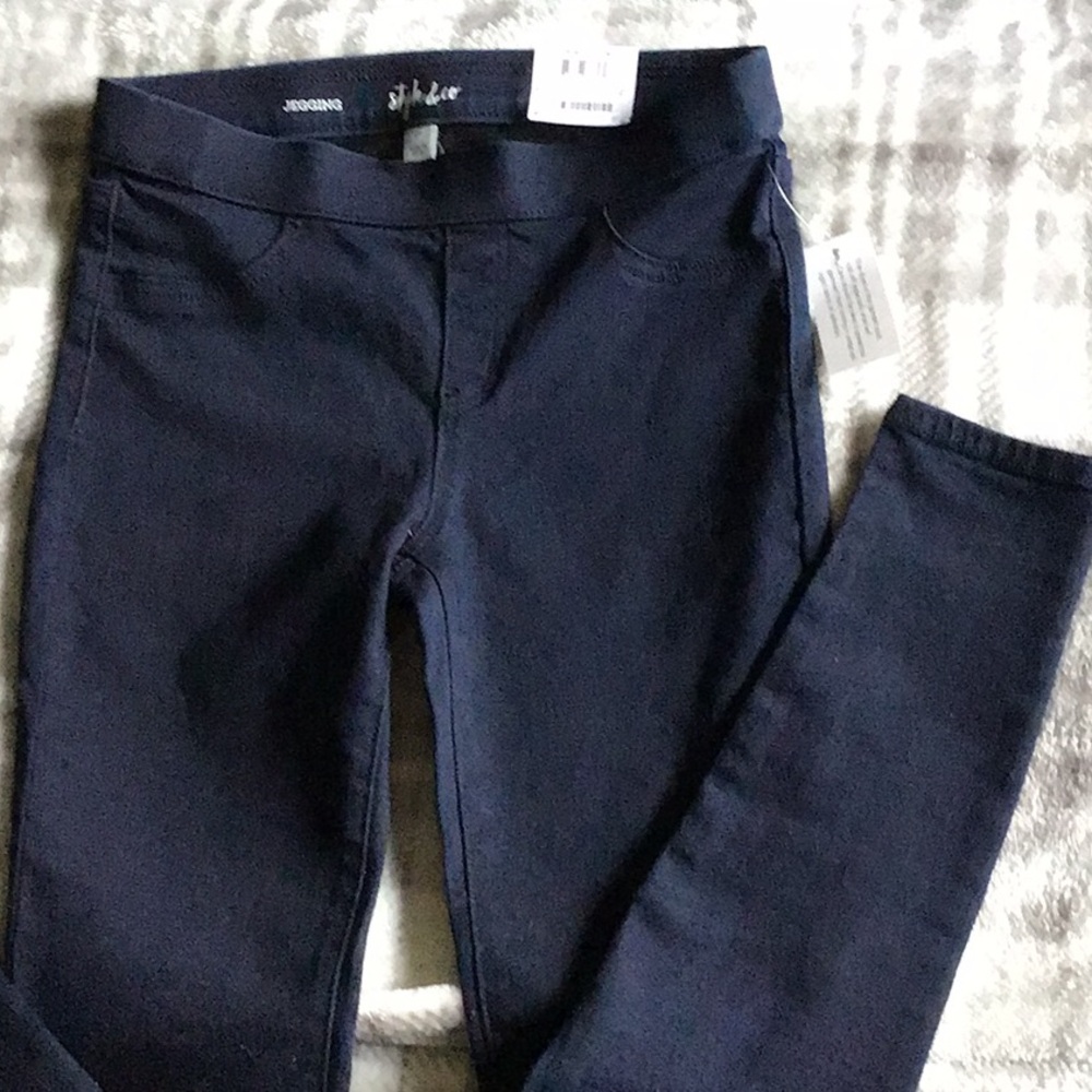 Style& Co Navy Blue Denim Jeans